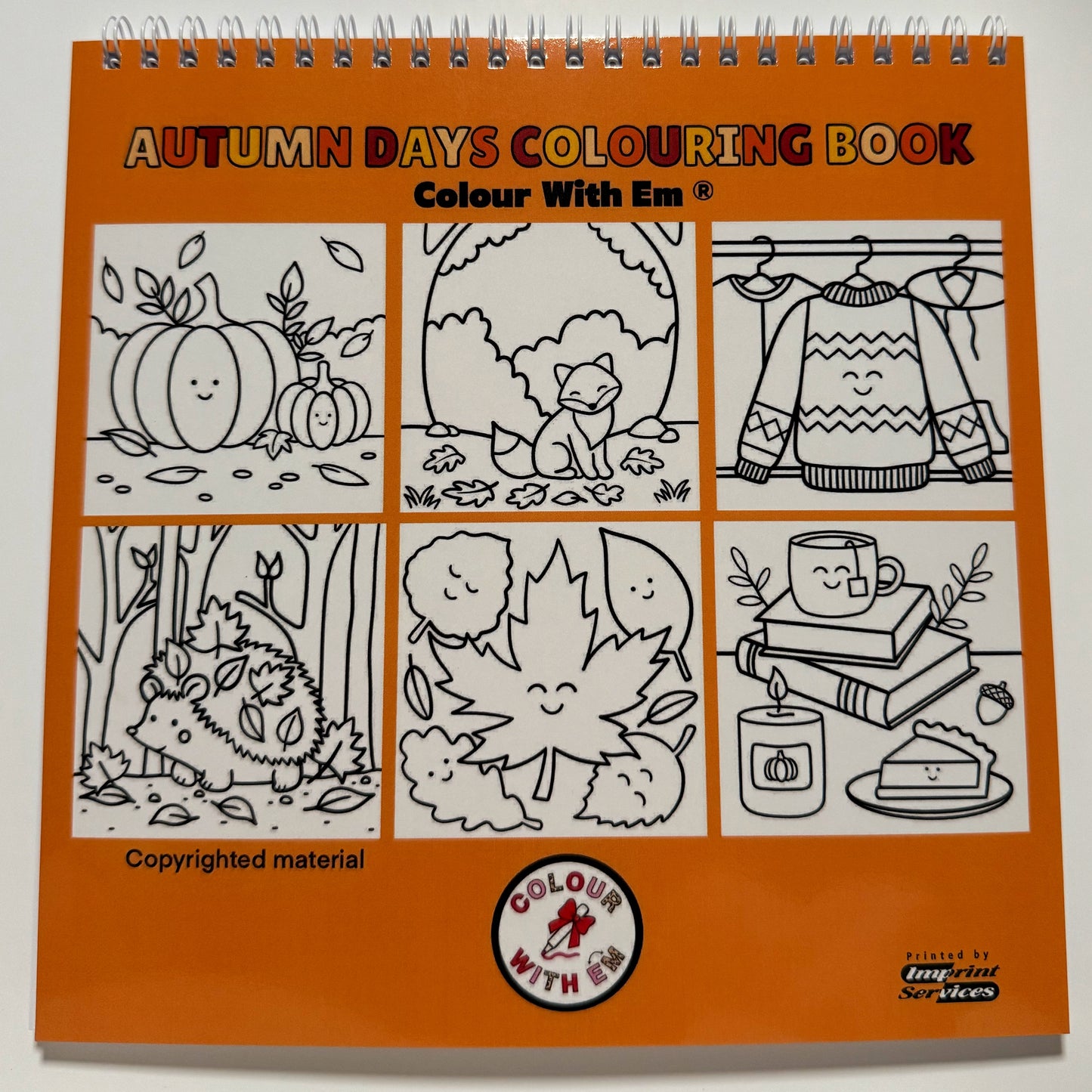 Autumn Days Colouring Book