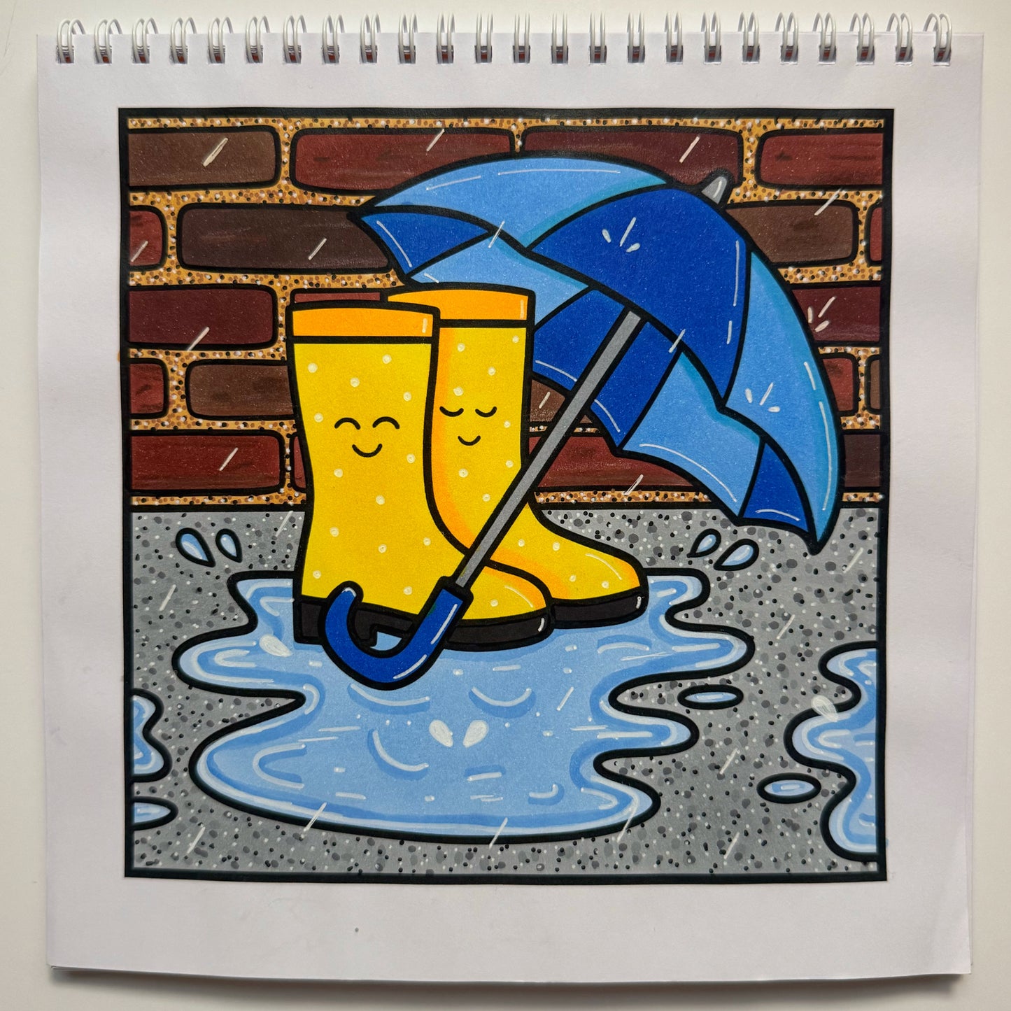 Autumn Days Colouring Book