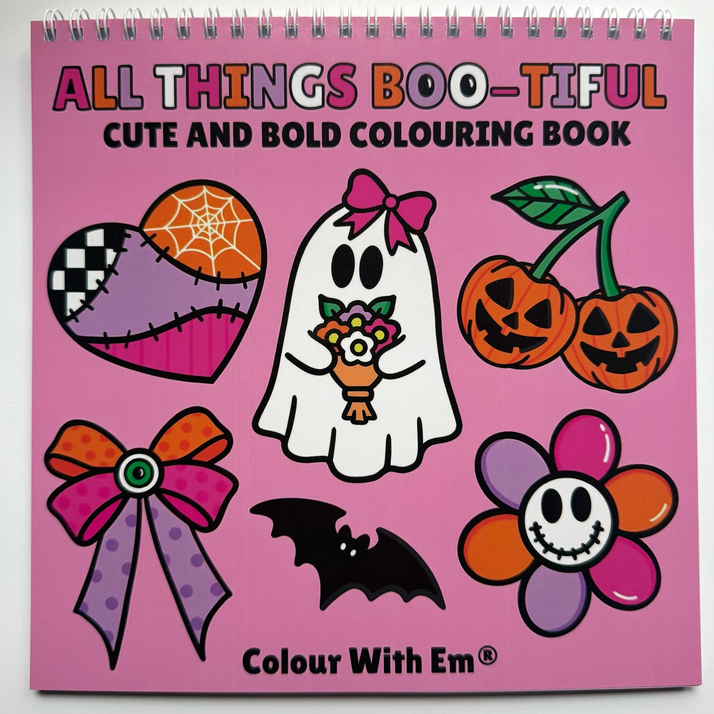 All Things Boo-tiful - Cute & Bold Colouring Book