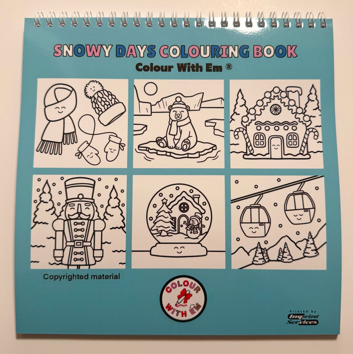 Snowy Days Colouring Book – A Fun & Festive Creative Escape