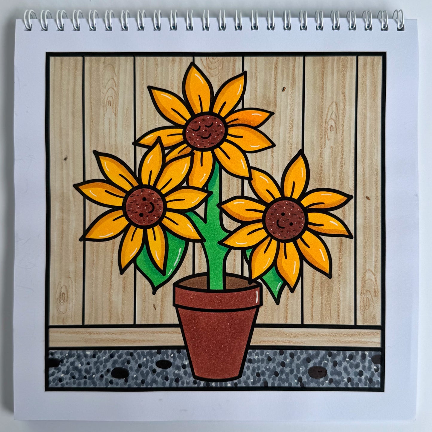 Happy Days Colouring Book – A Fun & Bold Creative Escape