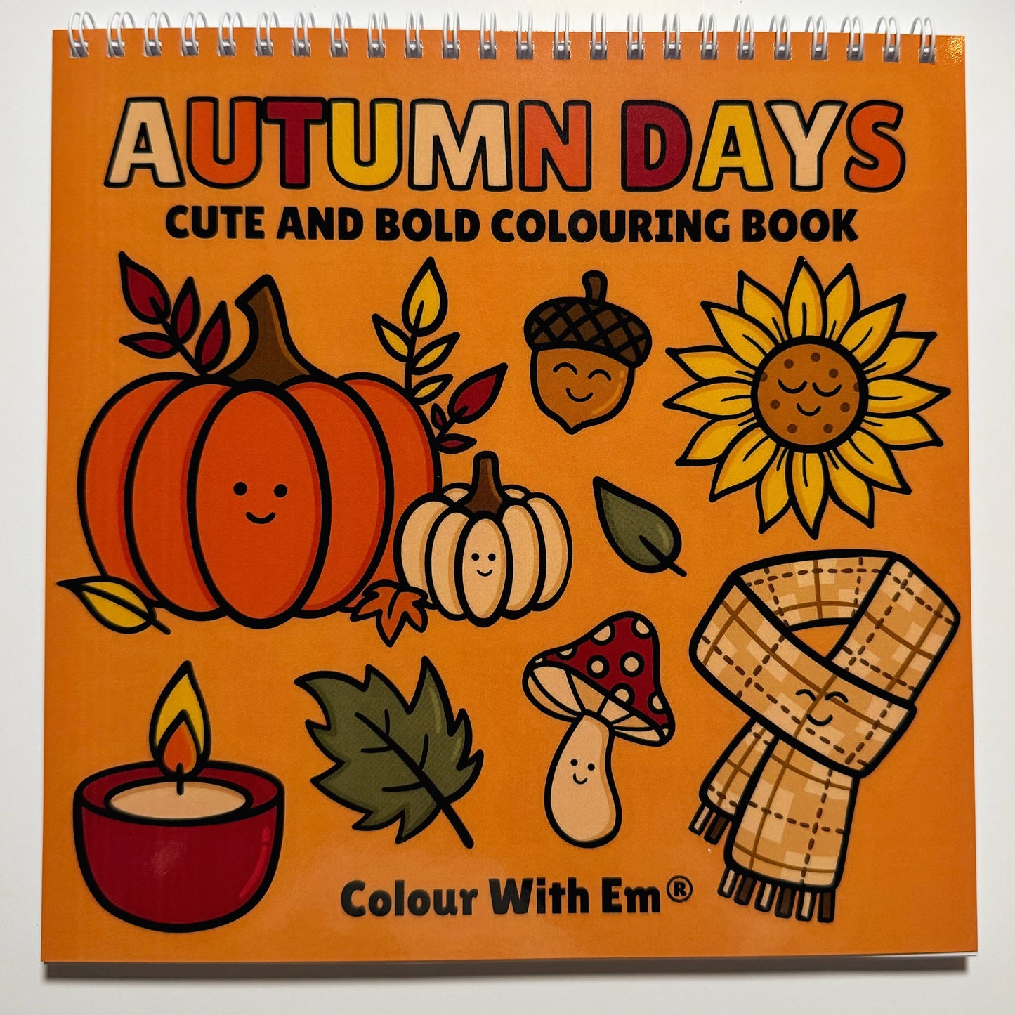 Autumn Days Colouring Book