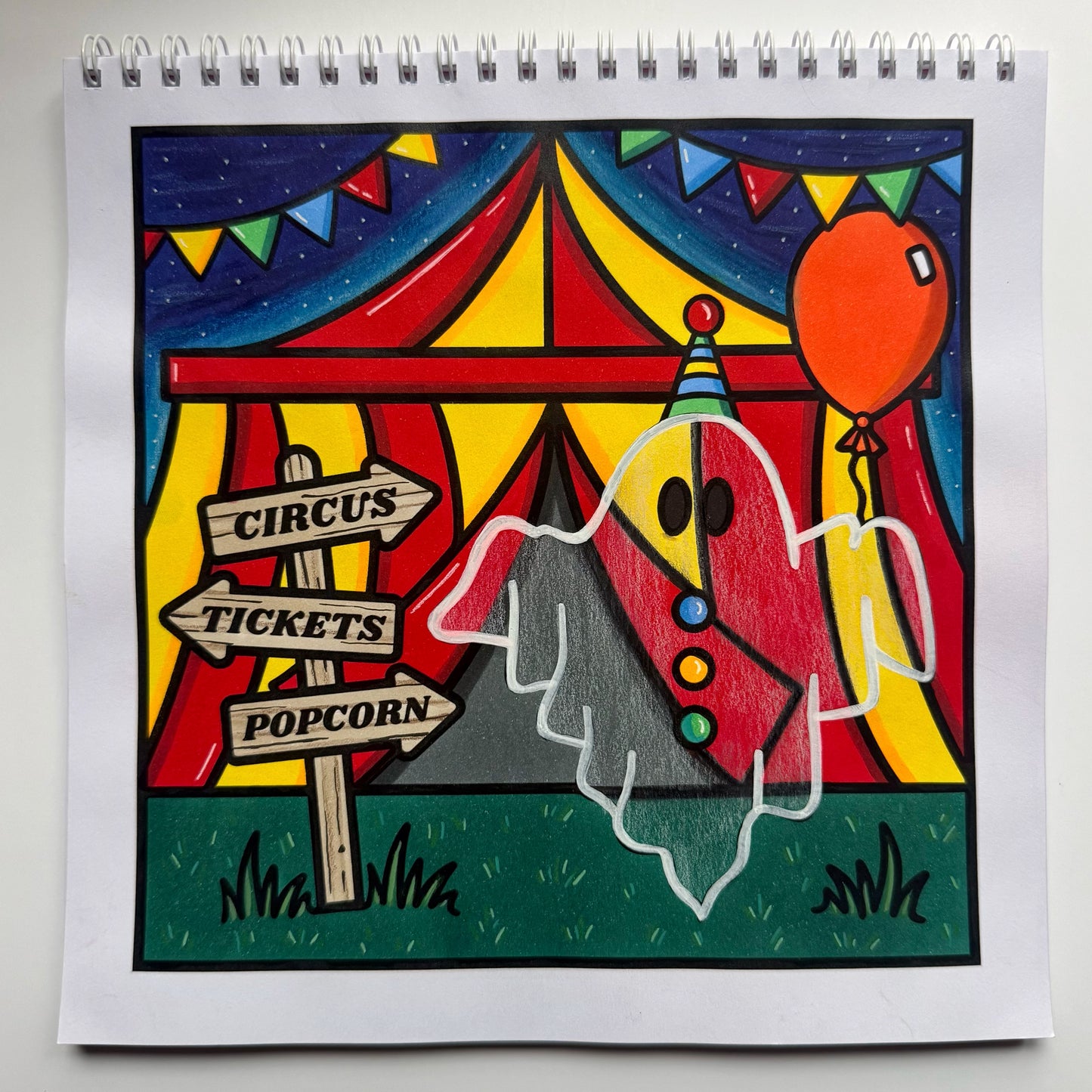 All Things Boo-tiful - Cute & Bold Colouring Book