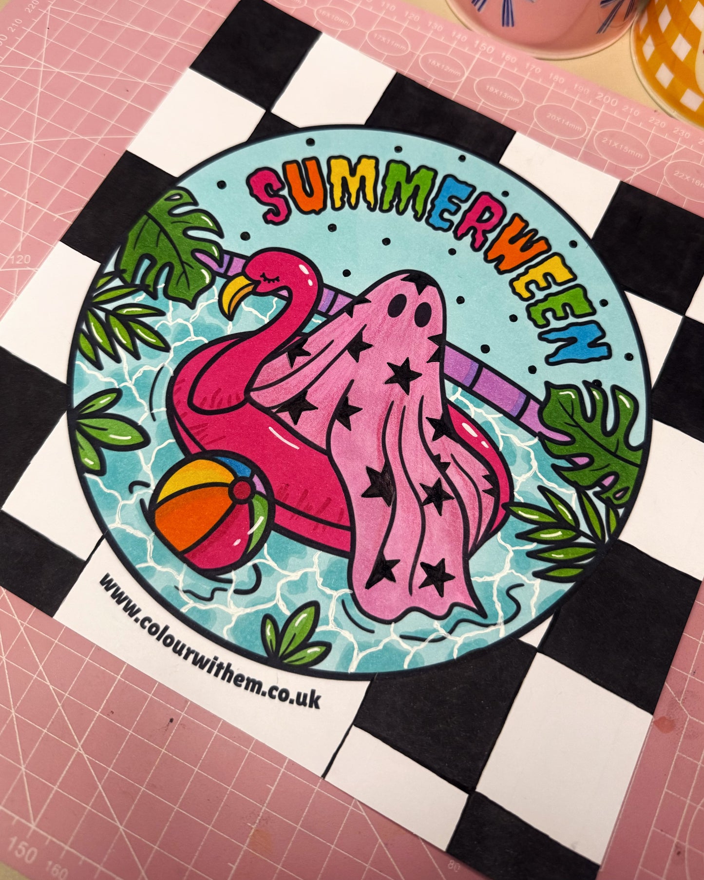 Summerween Colouring Activity Pack