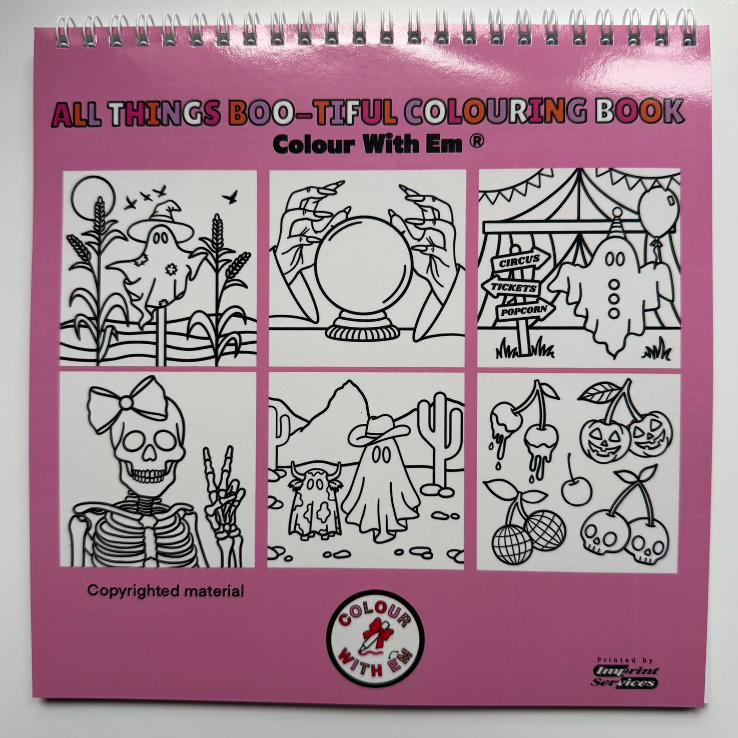 All Things Boo-tiful - Cute & Bold Colouring Book
