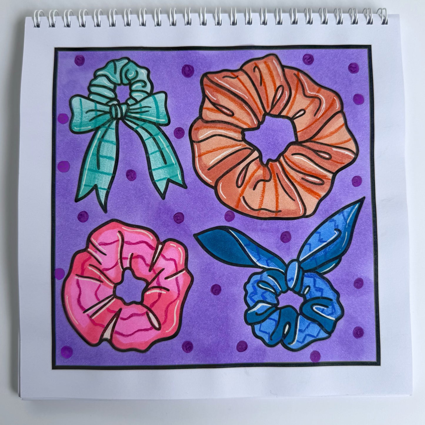 All Things Girly Colouring Book – Fun, Bold & Cute Designs to Spark Creativity