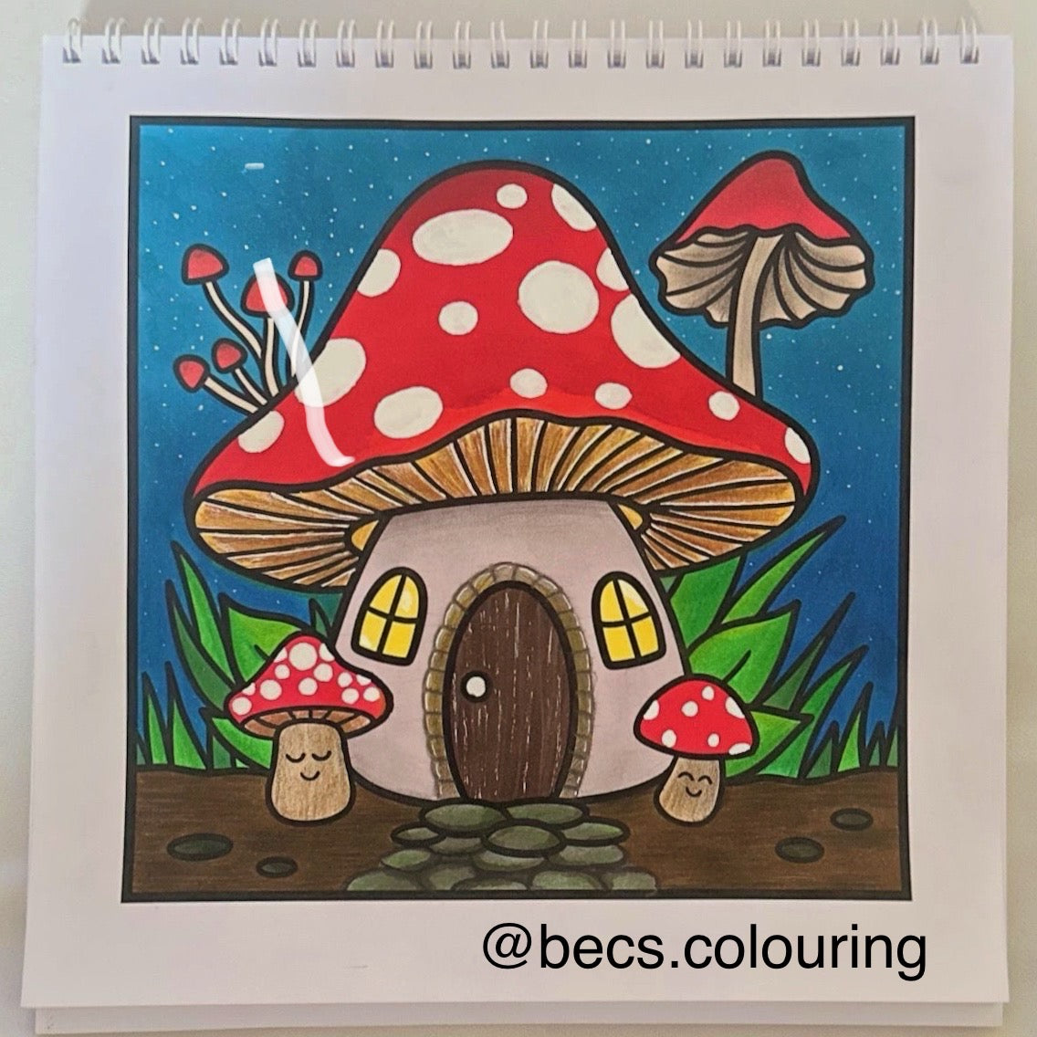 Autumn Days Colouring Book